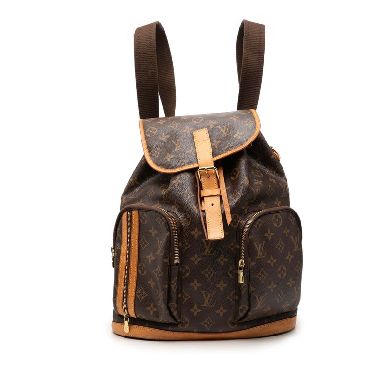 ルイ ヴィトン モノグラム サック ア ド ボスフォール リュック バックパック M40107 ブラウン PVC レザー レディース LOUIS VUITTON 【中古】