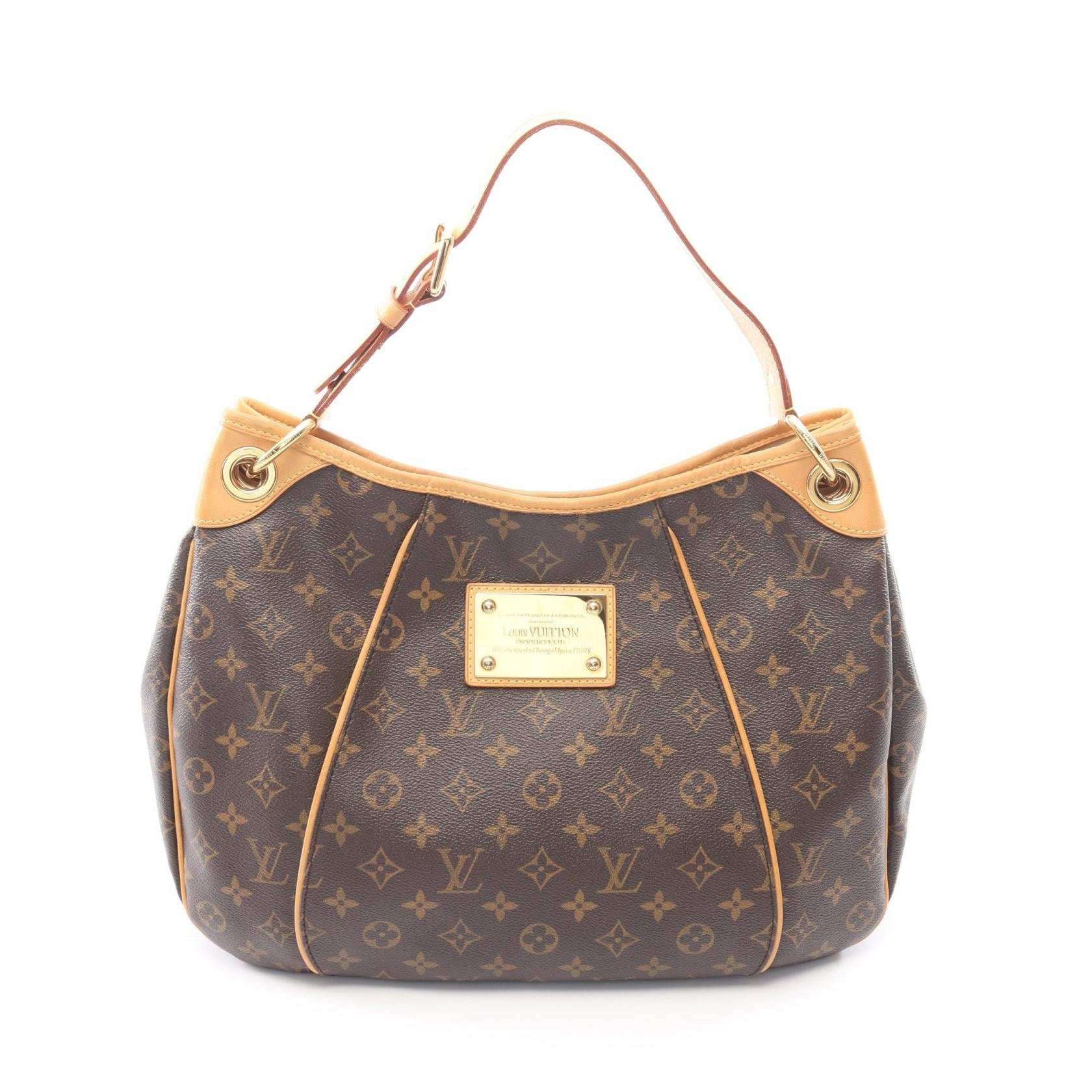 ルイ・ヴィトン LOUIS VUITTON ガリエラPM モノグラム ショルダーバッグ バッグ PVCコーティングキャンバス レザー モノグラム レディース ブラウン系 M56382 【中古】