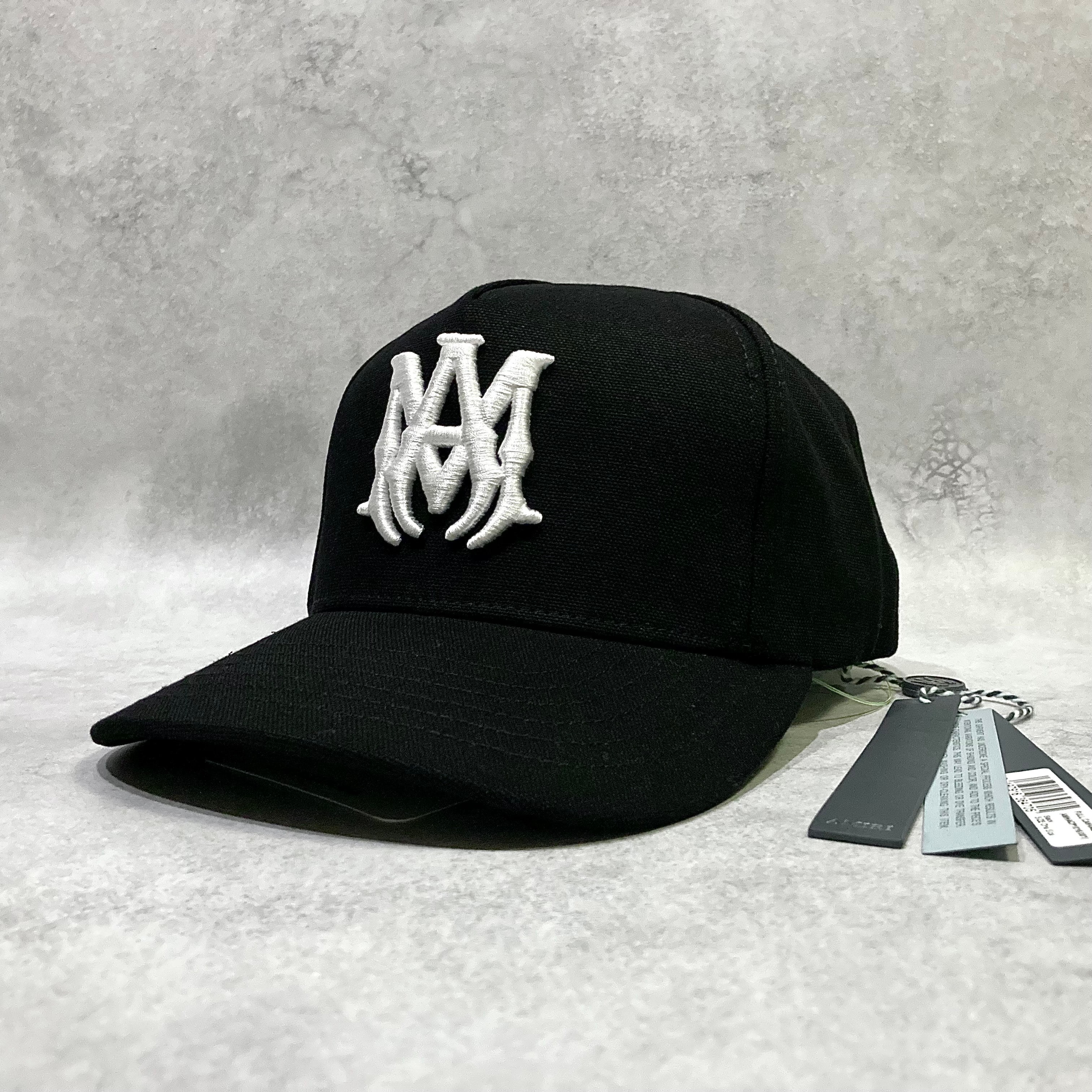 AMIRI Full Canvas MA Hat "Black"