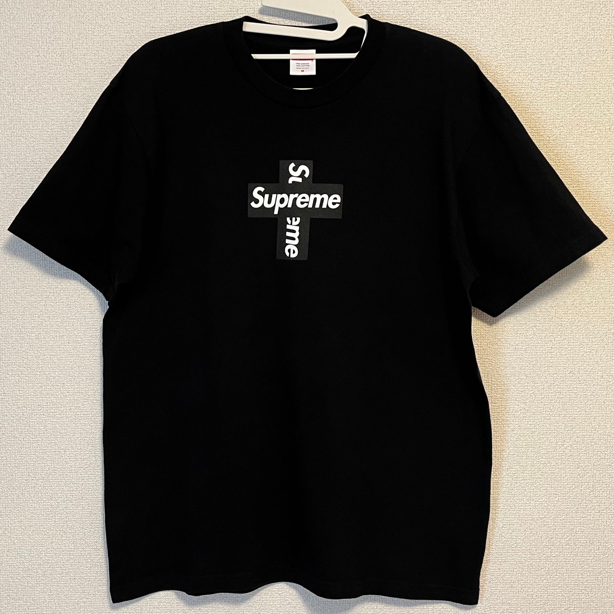 Supreme Cross Box Logo Tee "Black"