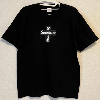 Supreme Cross Box Logo Tee "Black"