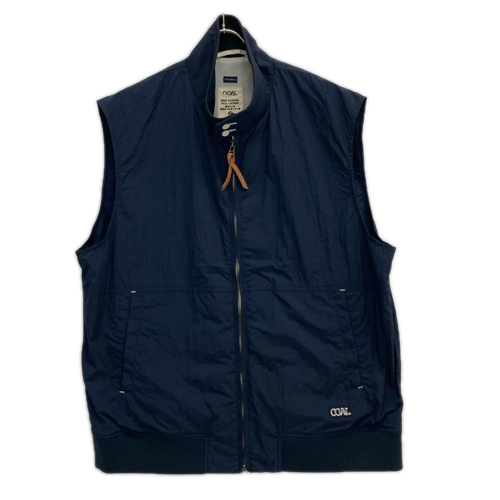 ナナミカ SUAS412 ネイビー Zip Up Wind Vest M