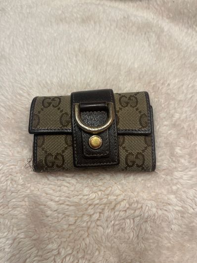 GUCCI GG Canvas Key Case