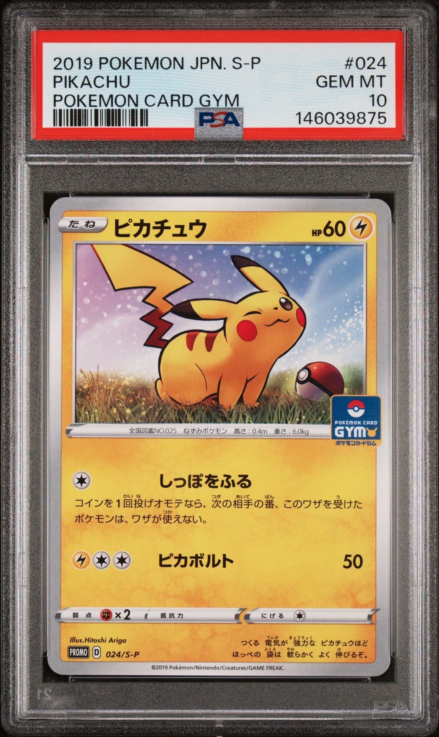 ピカチュウ: プロモ P [S-P 024](ポケモンカードゲーム ソード
