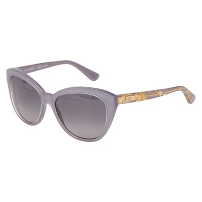 ドルチェアンドガッバーナ サングラス DG4250 グレー ゴールド プラスチック レディース DOLCE&GABBANA 中古