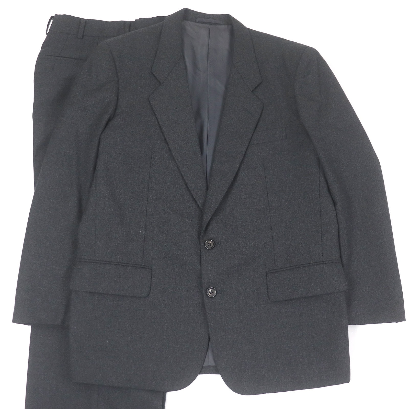極美品 コムデギャルソンオム
スーツ ダークグレー メンズ S HS-05003S