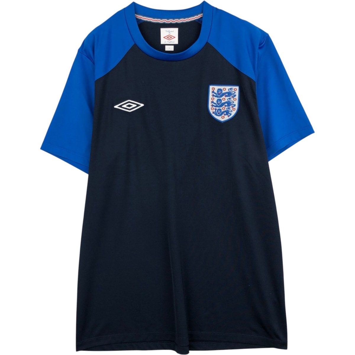 古着 アンブロ UMBRO イングランド代表 サッカーユニフォーム ゲームシャツ 英国製 メンズL相当/eaa629715