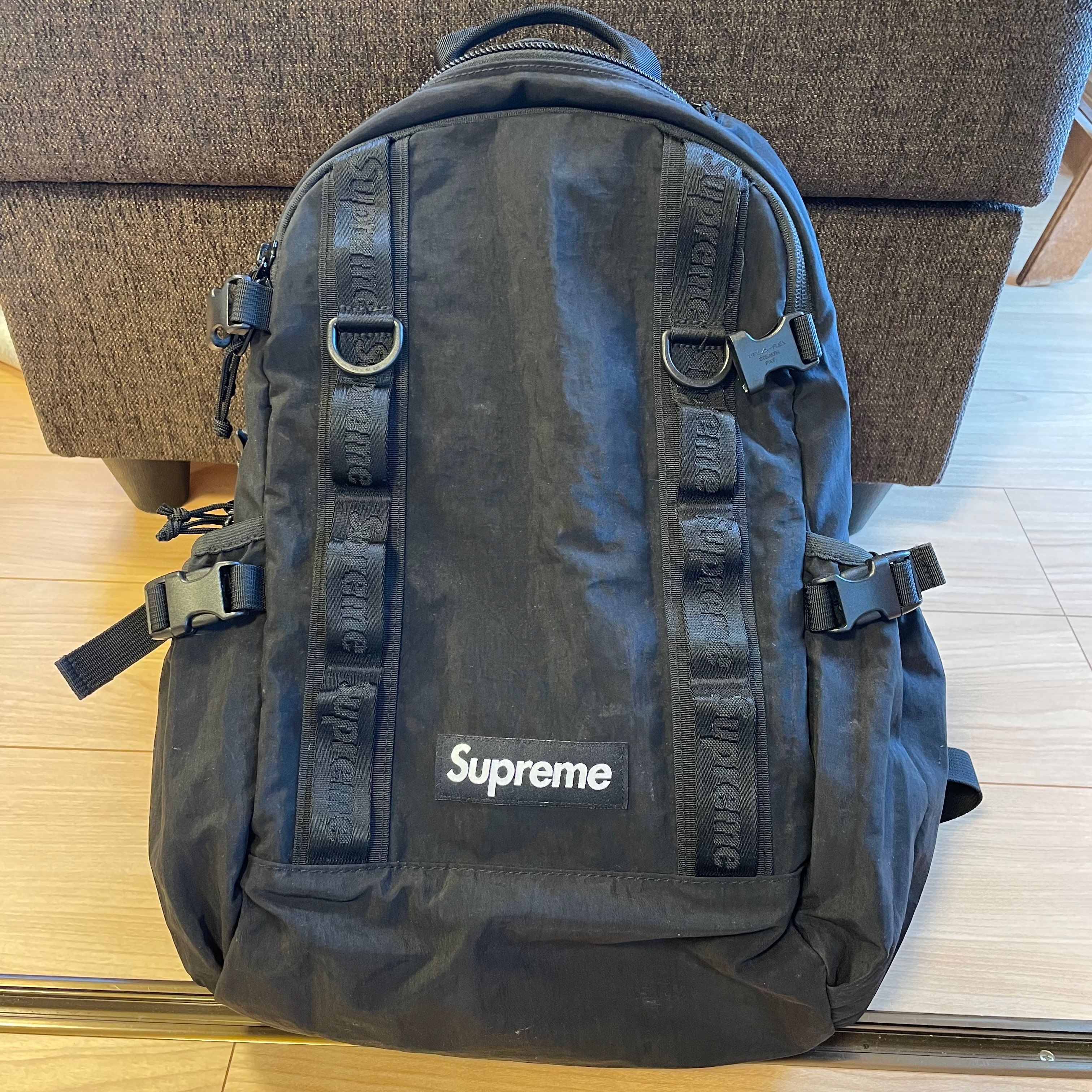 Supreme 20FW Backpack 21L "Black"