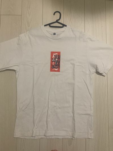 Black Eye Patch Handle With Care Tee "White"