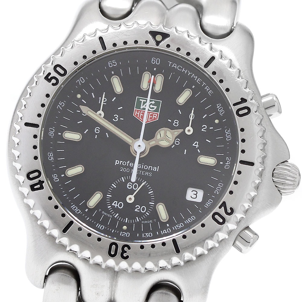 ★保 タグホイヤー セル クロノグラフ CG1110-0 メンズ 【中古】