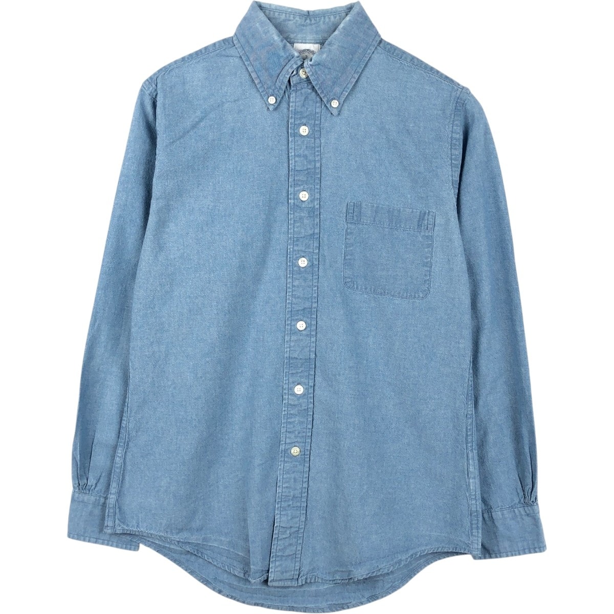 古着 ブルックスブラザーズ Brooks Brothers 1818 REGENT 長袖 ボタンダウンシャツ メンズS相当/eaa669124