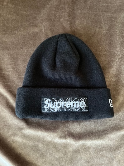 Supreme New Era® Box Logo Beanie "Black"