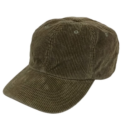 KIJIMA TAKAYUKI キジマタカユキ MYYY262816 CORDUROY SULFER DYED 6PANEL CAP 加工 キャップ 56340