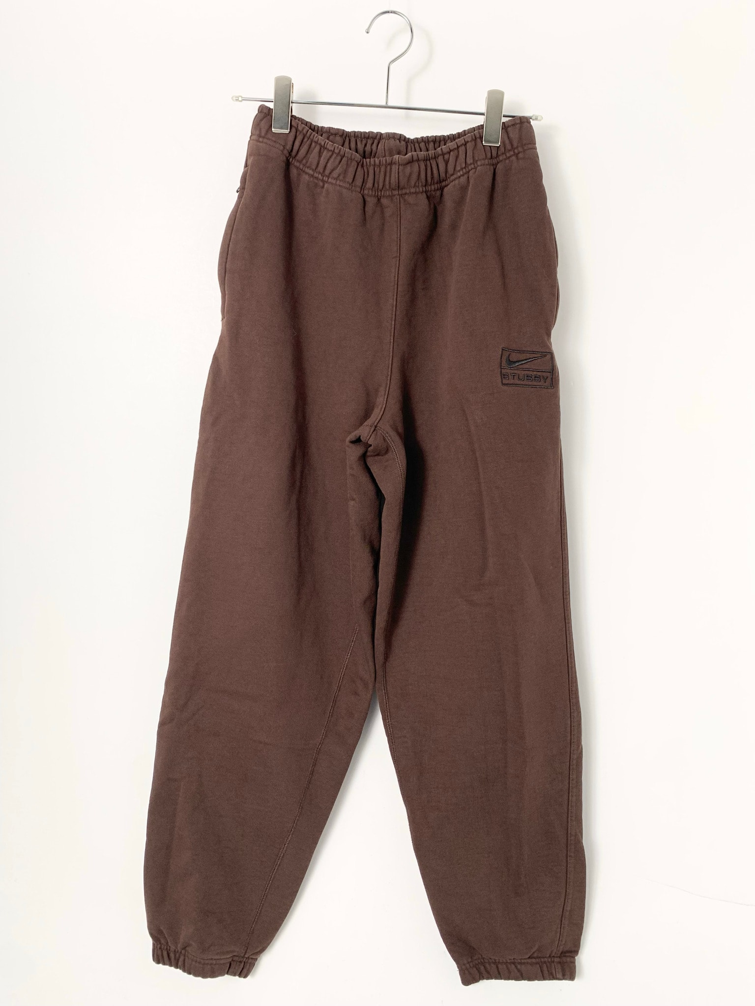 Stussy x Nike Stone Washed Fleece Pant "Dark Cinder" (US Size) FN5235-261