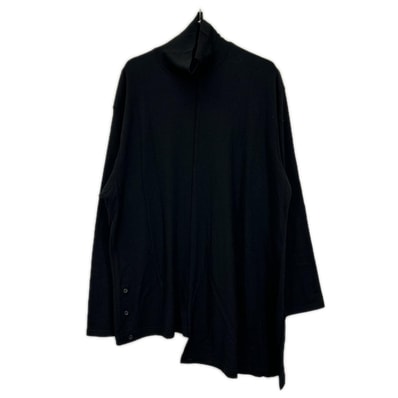 レギュレーション ヨウジヤマモト 48/2MIDDLE WASHABLE DIAGONAL ハイネックニット 3