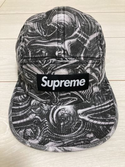 Supreme H.R. Giger Camp Cap "Black"