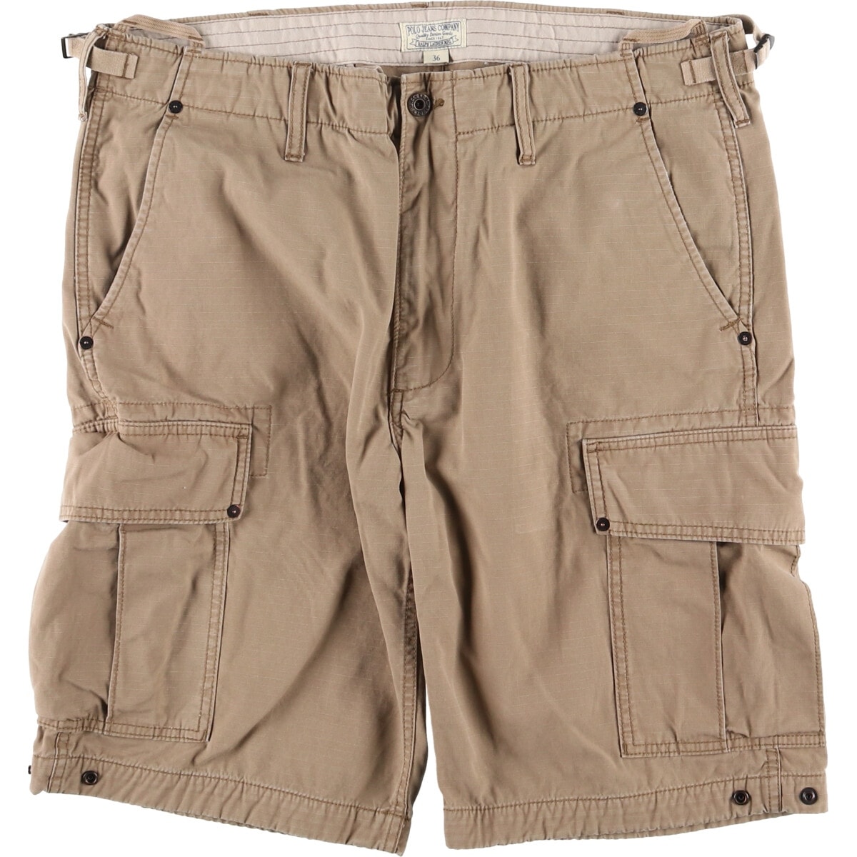 古着 90年代 ラルフローレン Ralph Lauren POLO JEANS COMPANY リップストップ カーゴショーツ ハーフパンツ メンズw36相当 ヴィンテージ/eaa586236