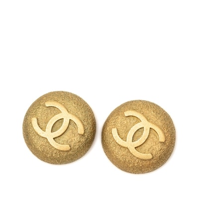 シャネル ヴィンテージ ココマーク イヤリング ゴールド メッキ レディース CHANEL 【中古】