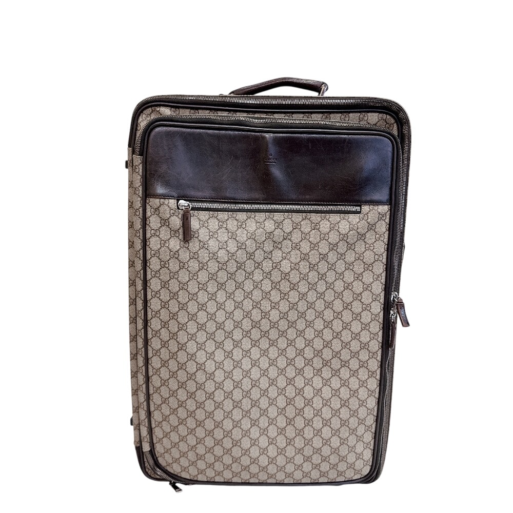 グッチ GUCCI キャリーバッグ GGスプリーム 102369 ブラウン