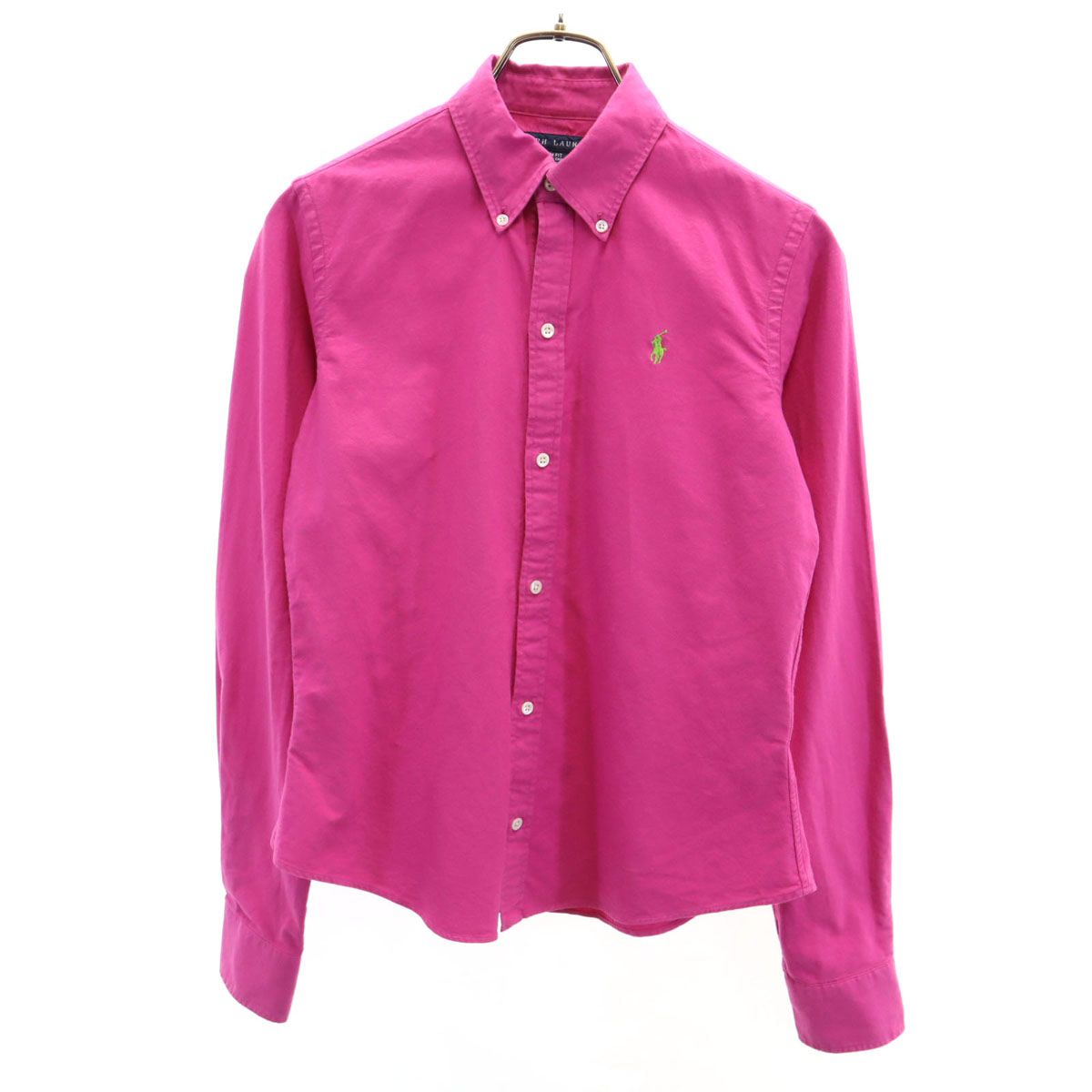 RALPH LAUREN 長袖 スリムフィット ボタンダウンシャツ