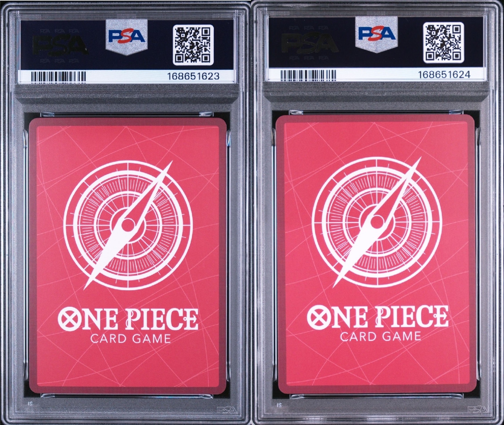 PSA10】ルフィ＆エース L-P [ST30-001](スタートデッキEX「ルフィ