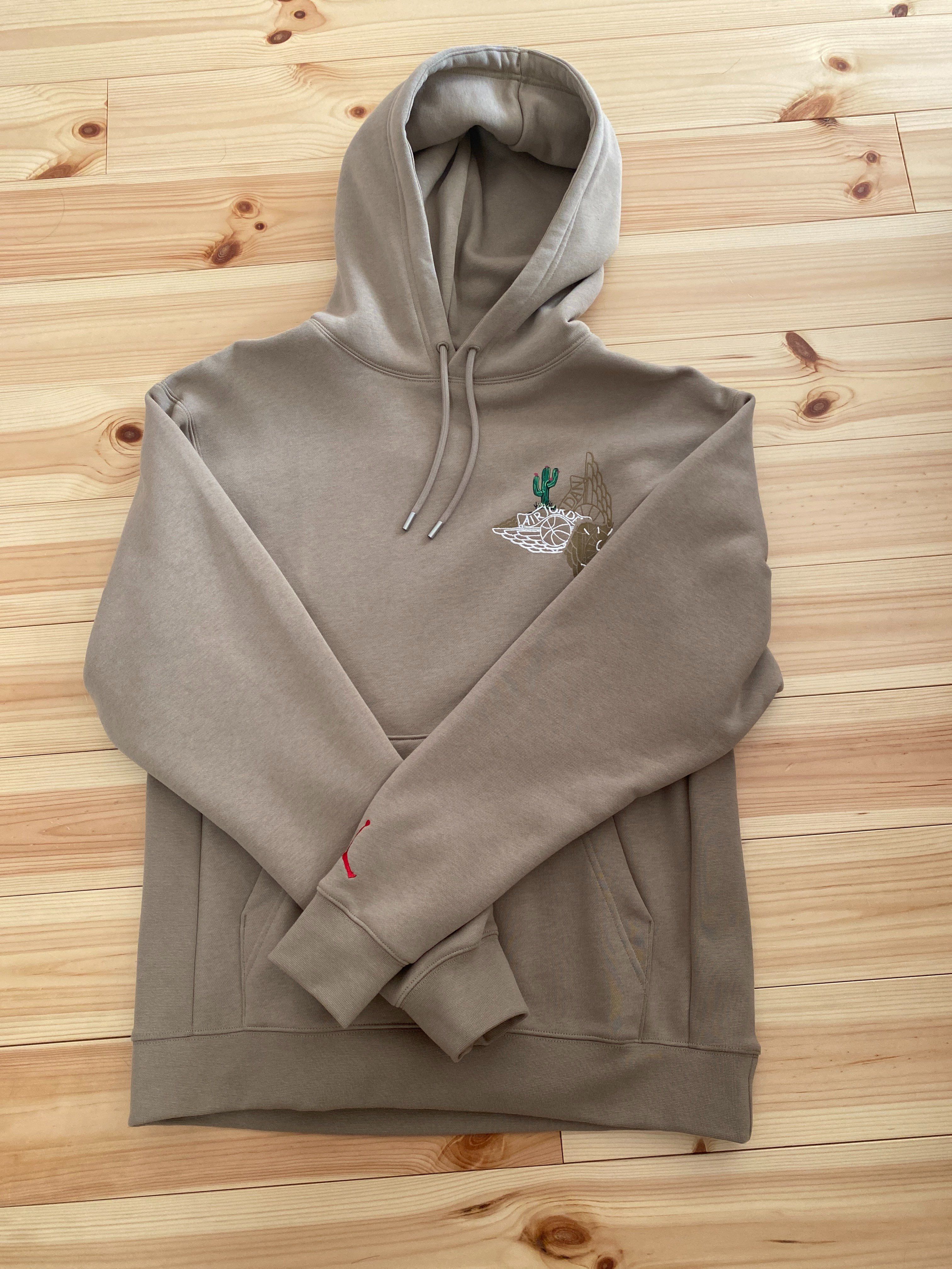 Air Jordan x Travis Cactus Jack Pullover Hoodie "Khaki Desert"