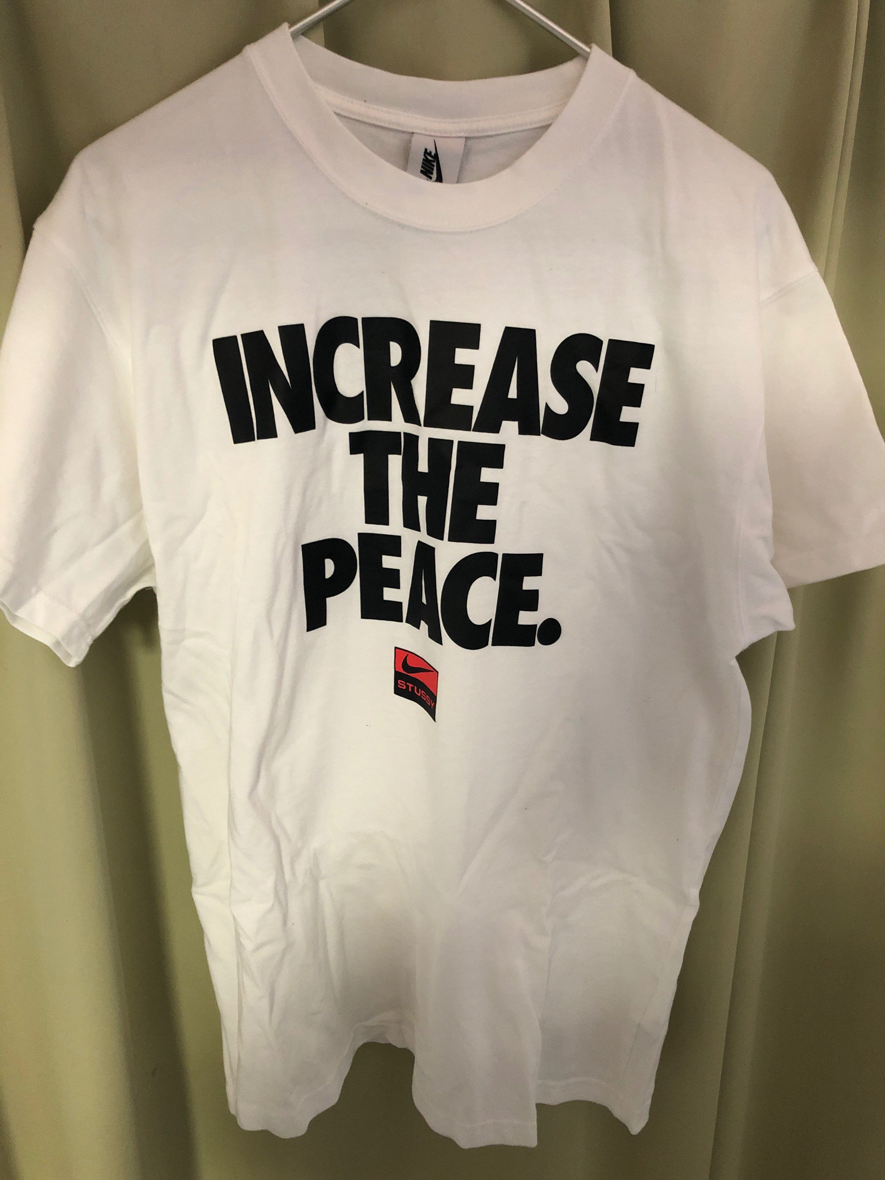 Nike x Stussy Increase The Peace Tee "White"