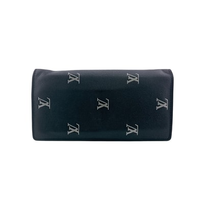 ルイヴィトン LOUIS VUITTON 二つ折り財布 ブラゾン ポルトフォイユ ブラザNM M83190 ブラック