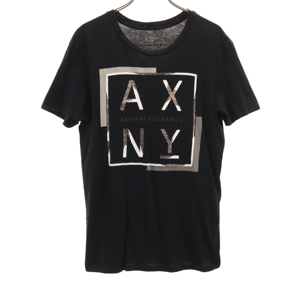ARMANI EXCHANGE アルマーニエクスチェンジ 半袖 Tシャツ XS ブラック