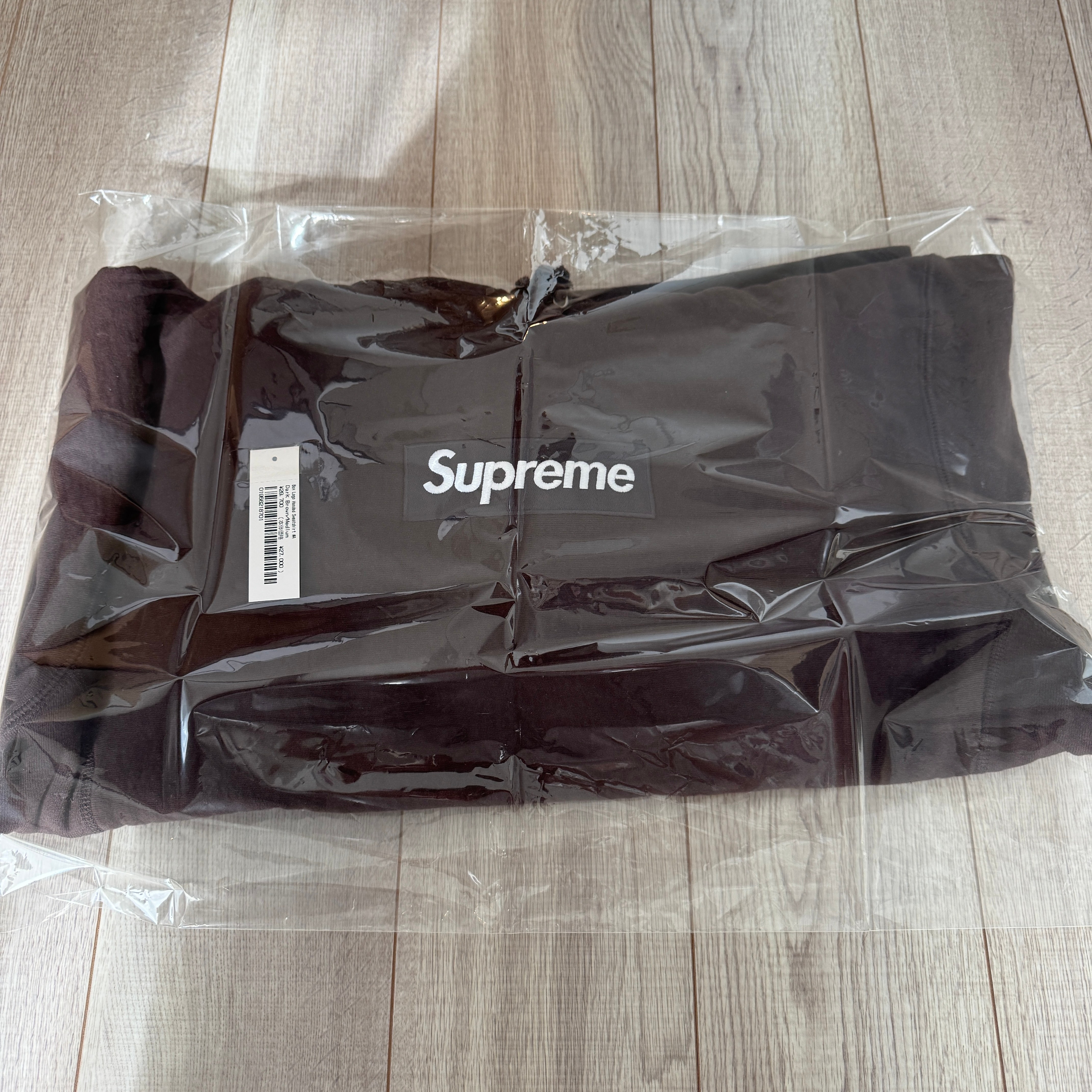 Supreme Box Logo Hooded Sweatshirt "Dark Brown" (21FW)