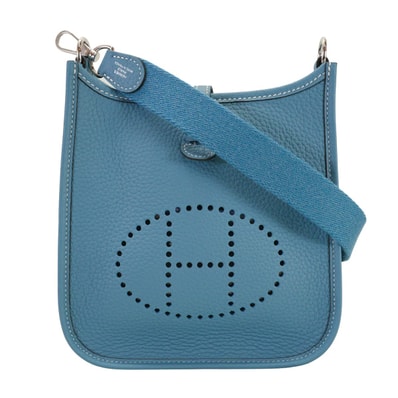 HERMES エルメス ショルダーバッグ エヴリン(エブリン) 16 TPM ニューブルージーン トリヨンクレマンス シルバー金具 G刻印 新品