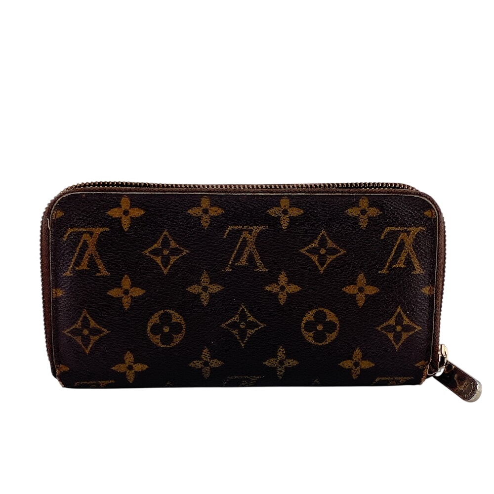 ルイヴィトン LOUIS VUITTON 長財布 モノグラム ジッピーウォレット ラウンドファスナー ロングウォレット M60017 ブラウン