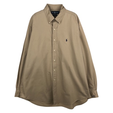 古着 ラルフローレン Ralph Lauren BLAKE 長袖 ボタンダウンシャツ メンズXL相当/eaa458987