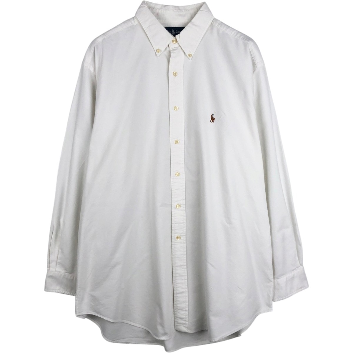 古着 ラルフローレン Ralph Lauren CLASSIC FIT クラシックフィット 長袖 ボタンダウンシャツ メンズXL相当/eaa676906