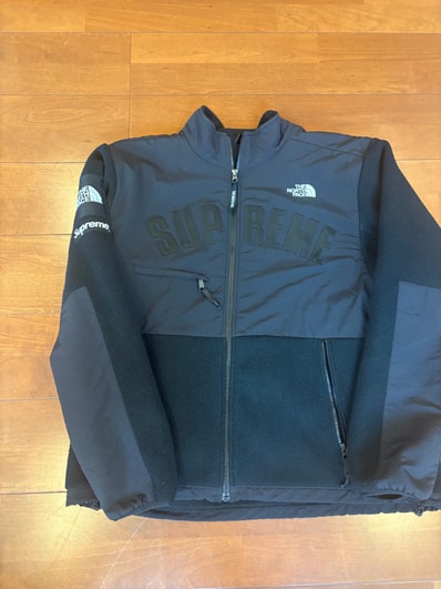 Supreme x The North Face Arc Logo Denali Fleece Jacket "Black"