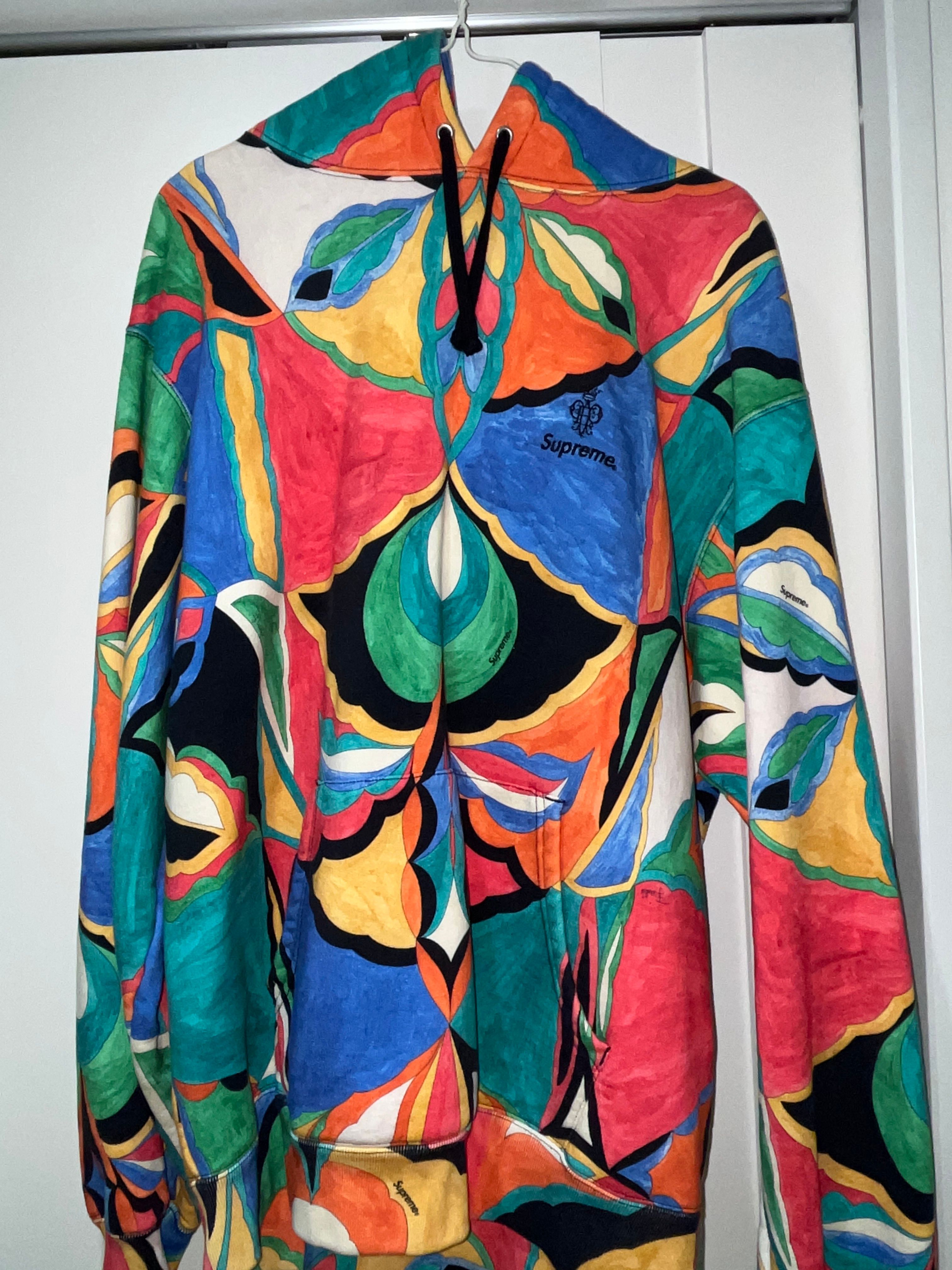 Supreme / Emilio Pucci® Hooded Sweatshirt "Multi"