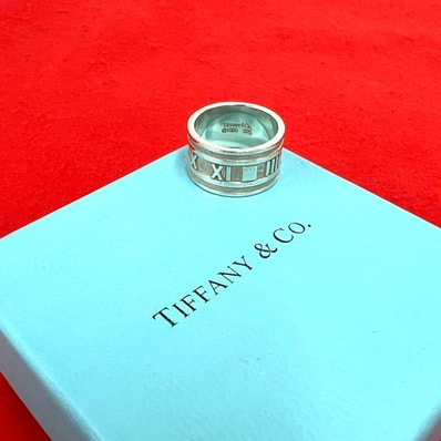 TIFFANY&Co. ティファニー ワイド アトラス リング シルバー925 リング・指輪 13号 シルバー
56694