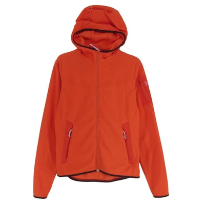 ARC'TERYX アークテリクス パーカー W Covert Hoody コーデユロイ フリース ジップアップ パーカー フーディー レッド系 XS【中古】