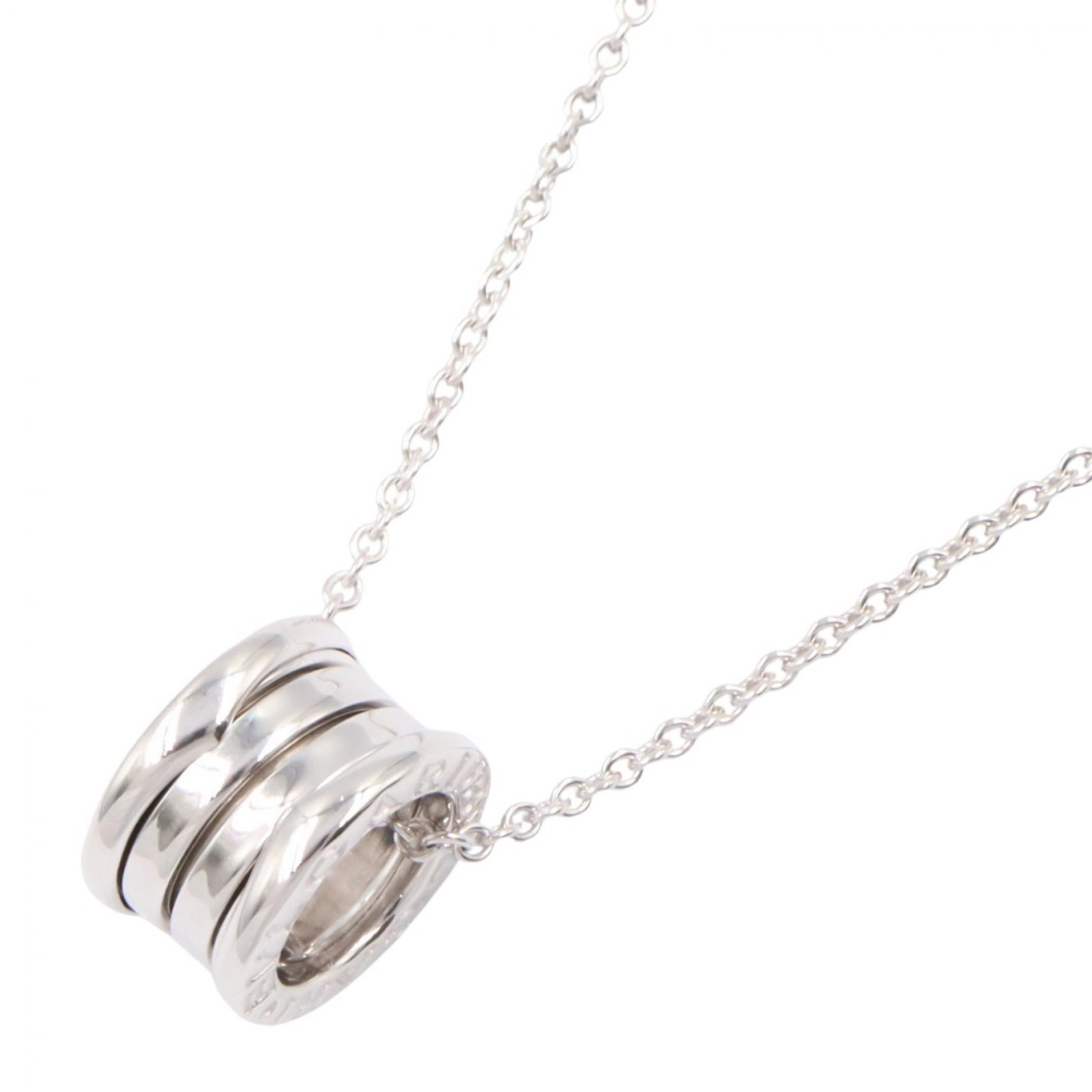 ブルガリ BVLGARI B-zero1 ビーゼロワン ネックレス ネックレス ジュエリー K18WG(ホワイトゴールド) レディース シルバー系 【中古】