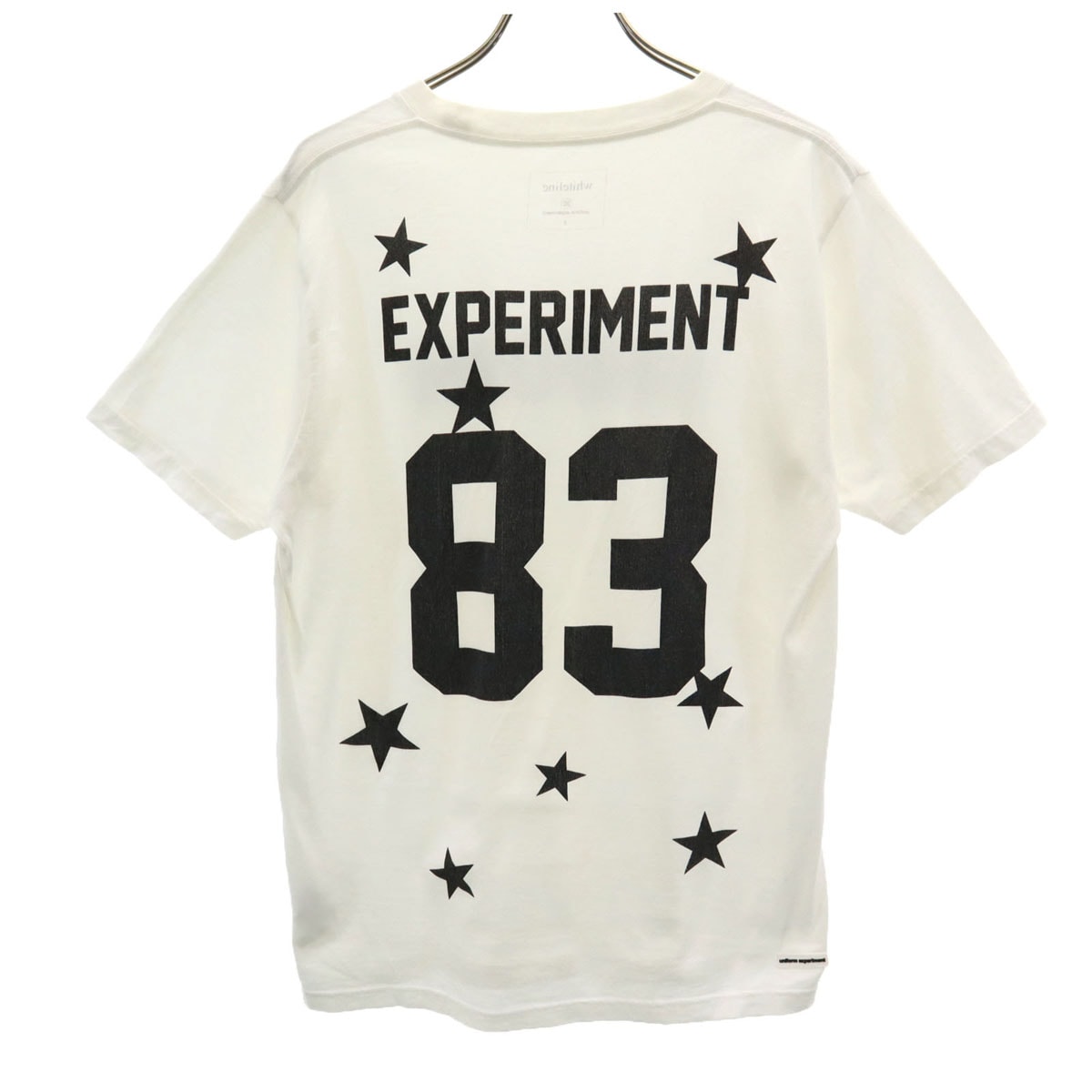 uniform experiment ユニフォームエクスペリメント 日本製 バックプリント 半袖 Tシャツ 2 白