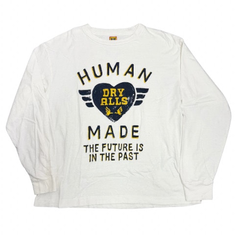 HUMAN MADE Graphic L/S T-Shirt "White"