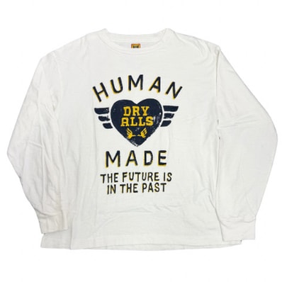 HUMAN MADE Graphic L/S T-Shirt "White"