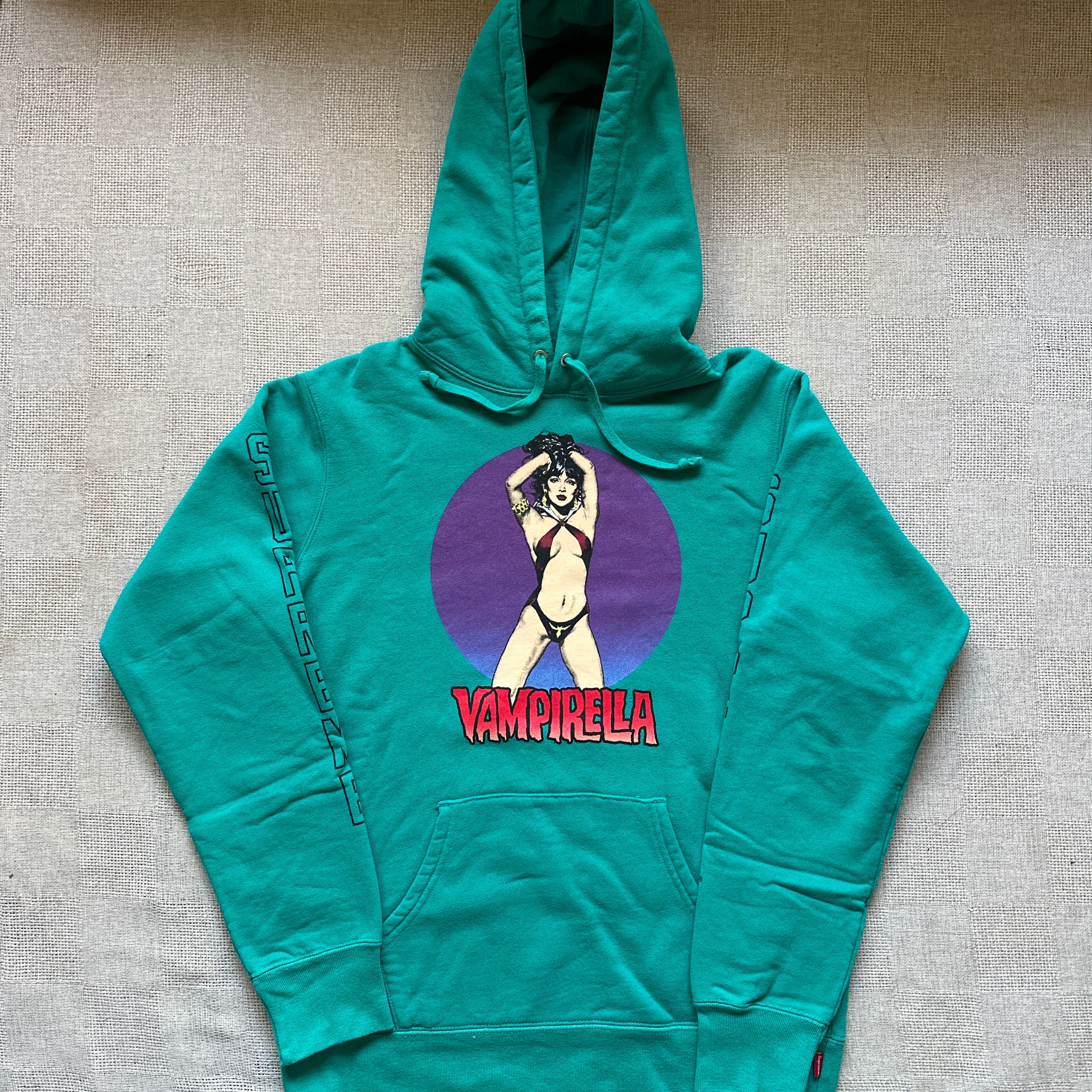 Supreme Vampirella Hooded Sweatshirt "Aqua"