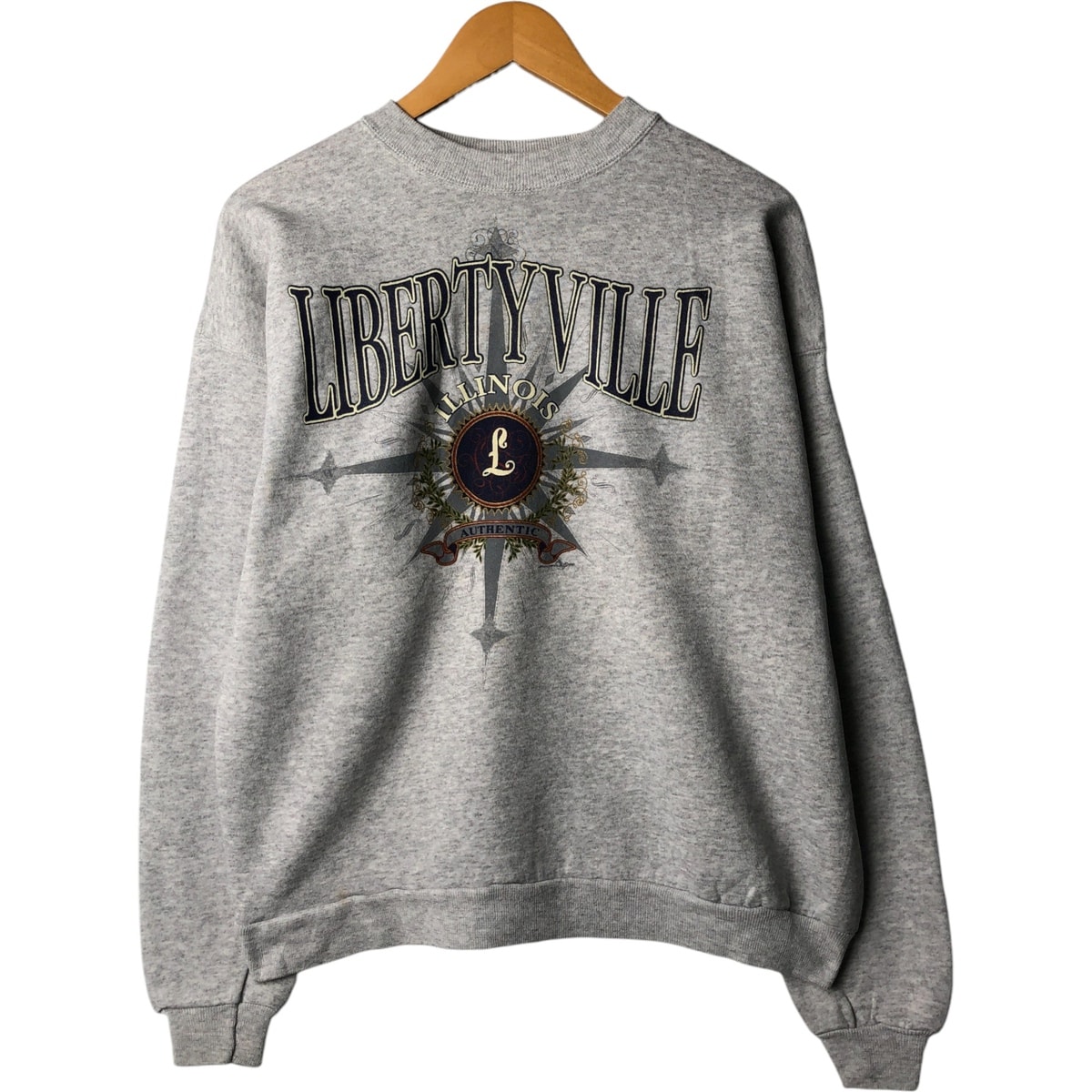 古着 00年代 ヘインズ Hanes ACTIVEWEAR プリントスウェットシャツ トレーナー メンズXL相当/eaa449552