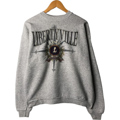 古着 00年代 ヘインズ Hanes ACTIVEWEAR プリントスウェットシャツ トレーナー メンズXL相当/eaa449552