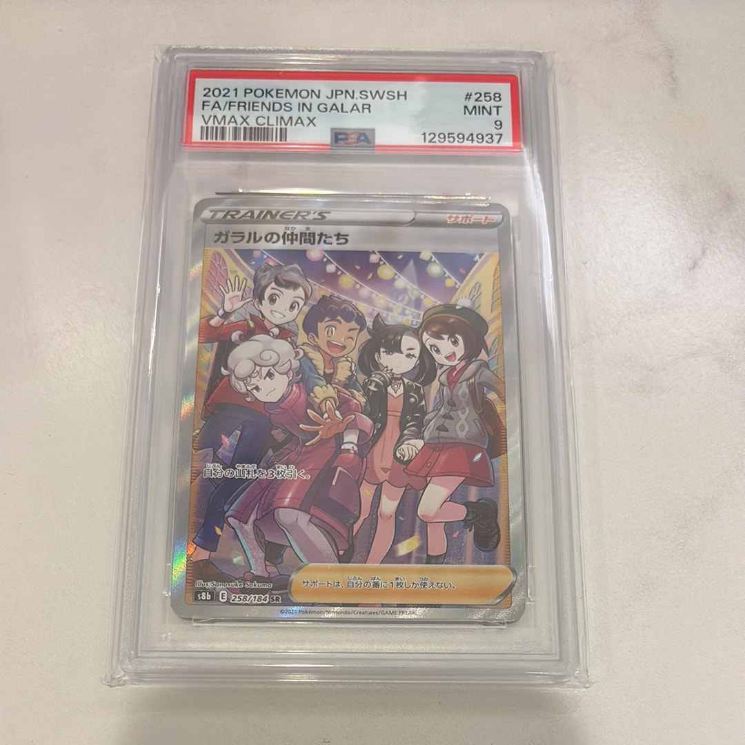ガラルの仲間たち SR[S8b 258/184](ハイクラスパック「VMAXクライマックス」)