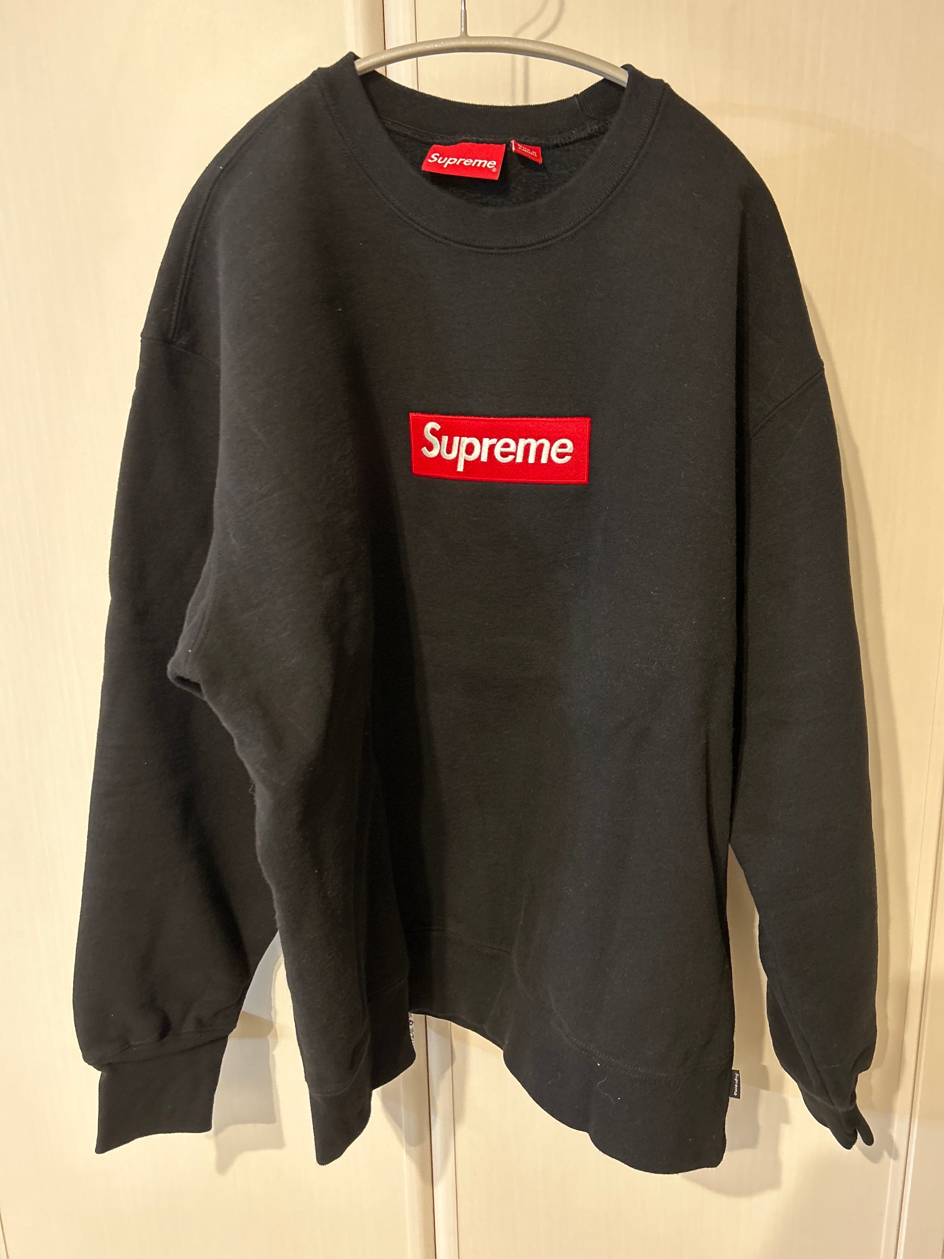Supreme Box Logo Crewneck "Black" (22FW)