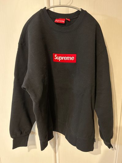 Supreme Box Logo Crewneck "Black" (22FW)