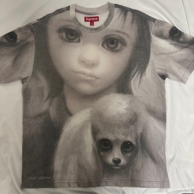 Supreme Margaret Keane Best Friends S/S Top "Grey"
