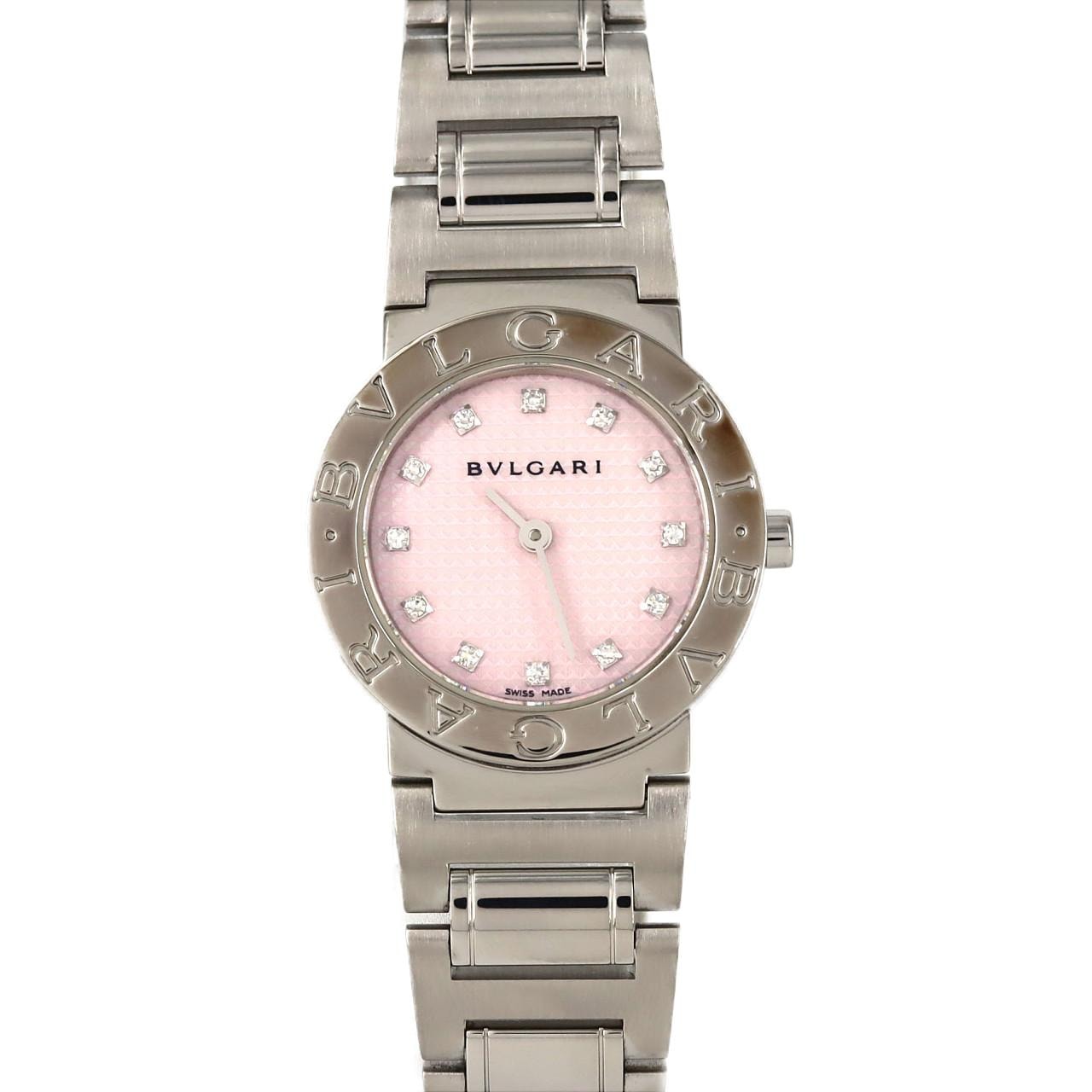 ブルガリ ブルガリブルガリ・12P JAPAN LIMITED BB26SS/BB26C2SS/12JA SS クォーツ